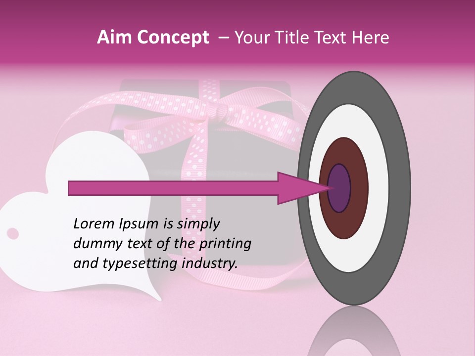 Peaceful Beach Single PowerPoint Template