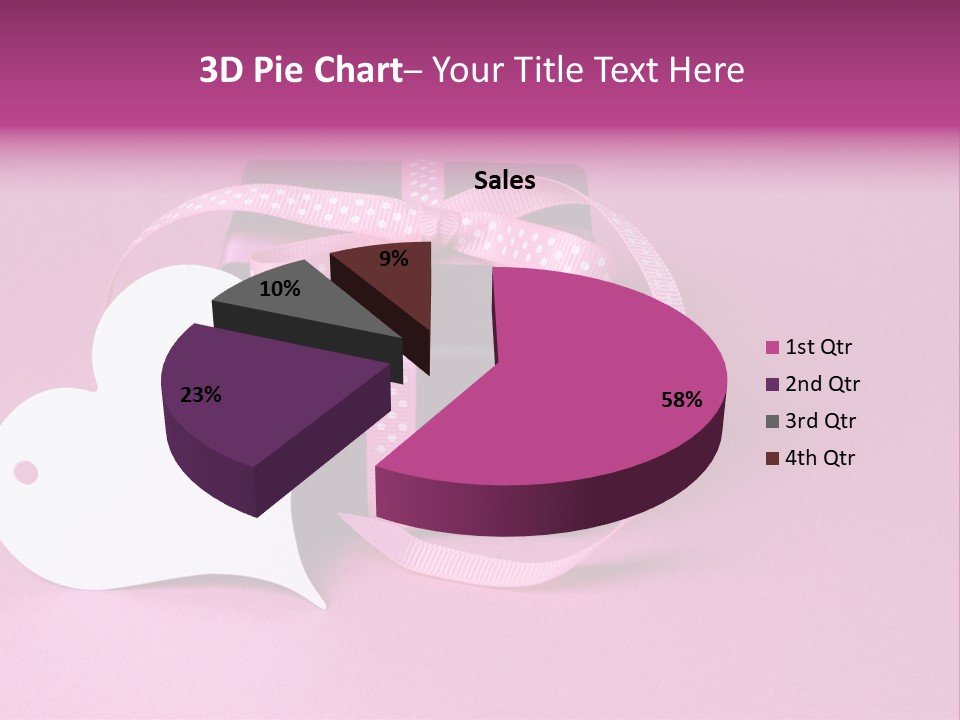 Peaceful Beach Single PowerPoint Template