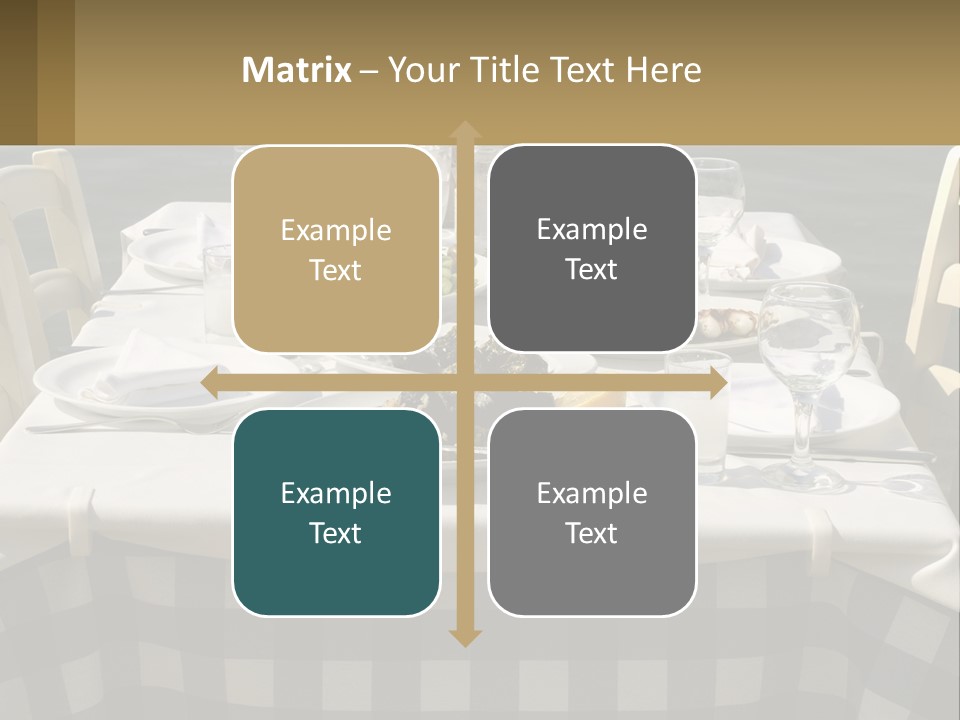 White Older Mother PowerPoint Template