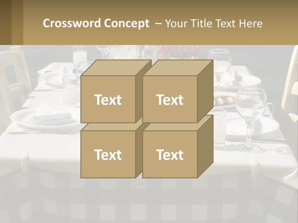 White Older Mother PowerPoint Template
