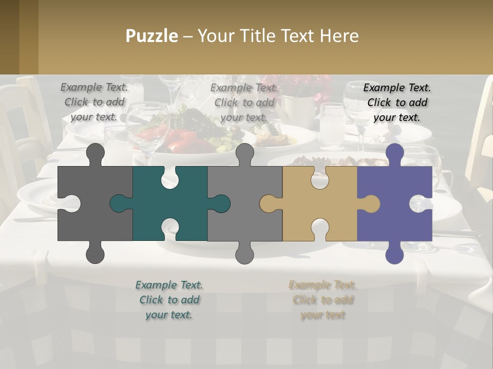 White Older Mother PowerPoint Template