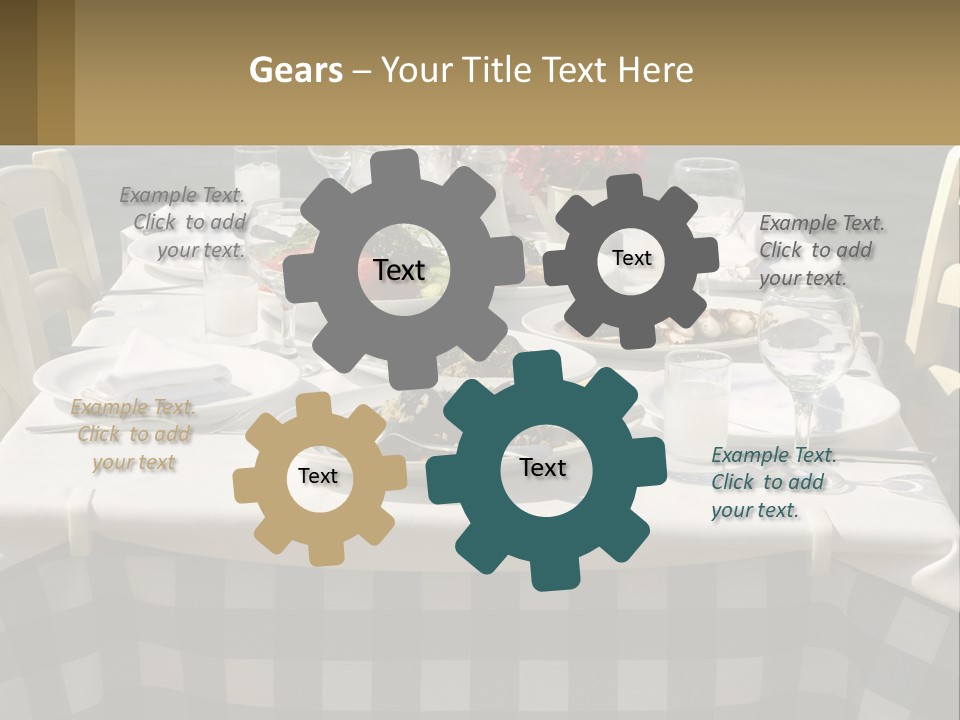 White Older Mother PowerPoint Template