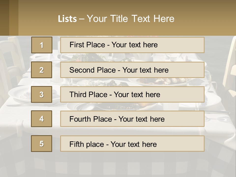 White Older Mother PowerPoint Template