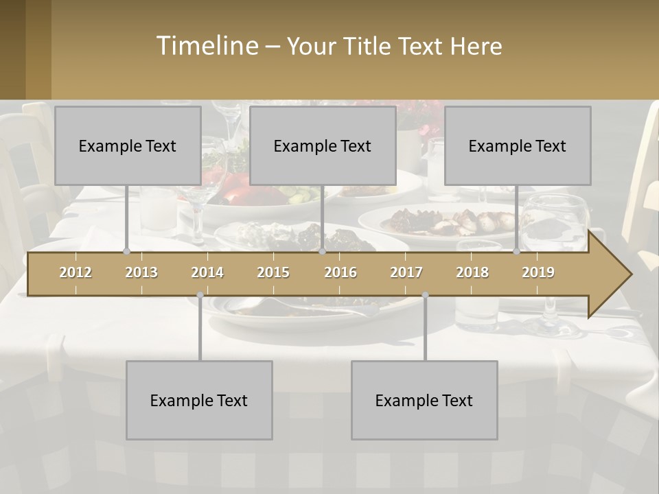 White Older Mother PowerPoint Template