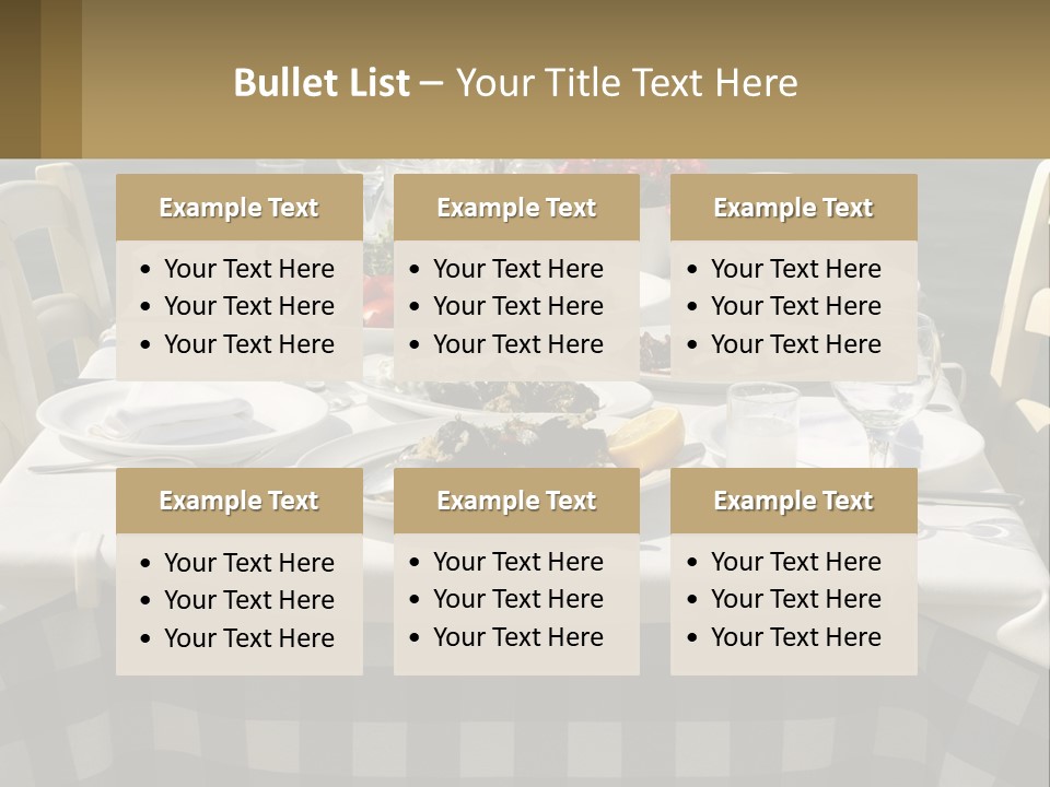 White Older Mother PowerPoint Template