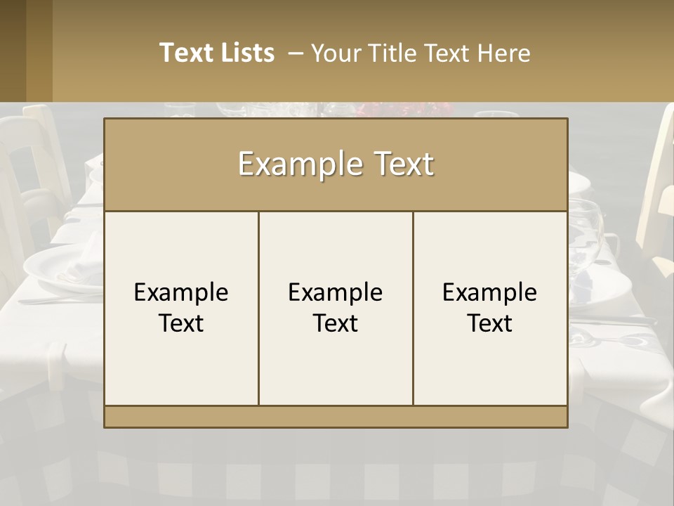 White Older Mother PowerPoint Template