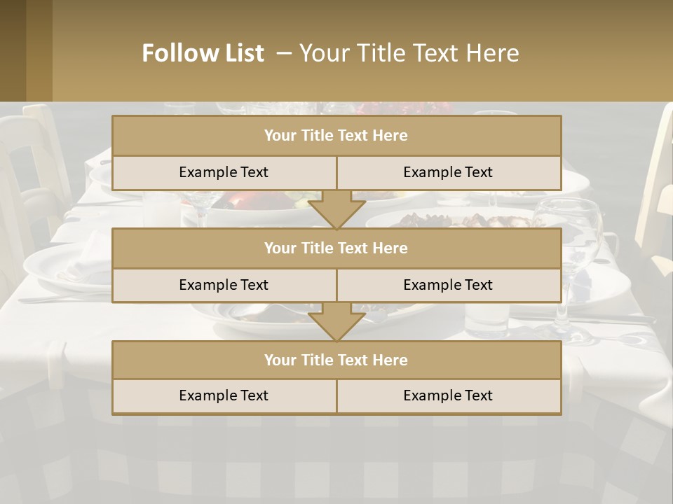 White Older Mother PowerPoint Template