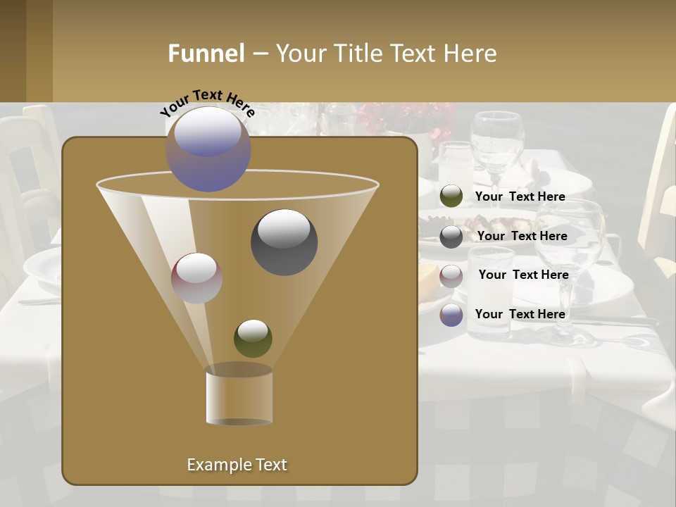 White Older Mother PowerPoint Template
