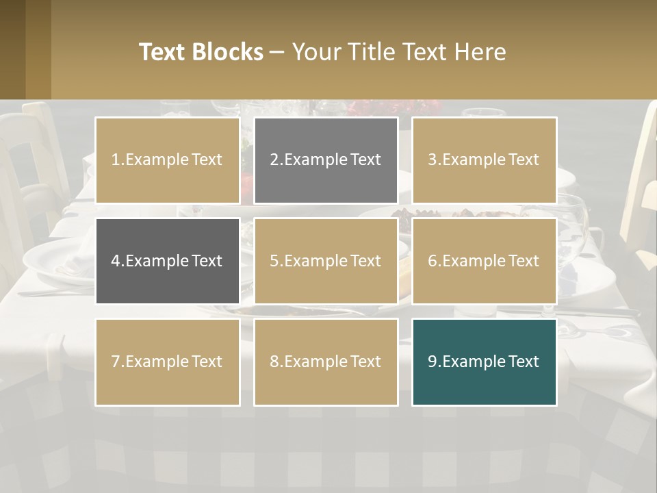 White Older Mother PowerPoint Template