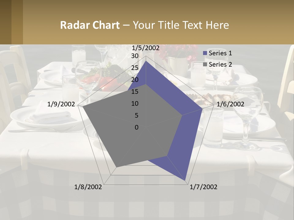 White Older Mother PowerPoint Template