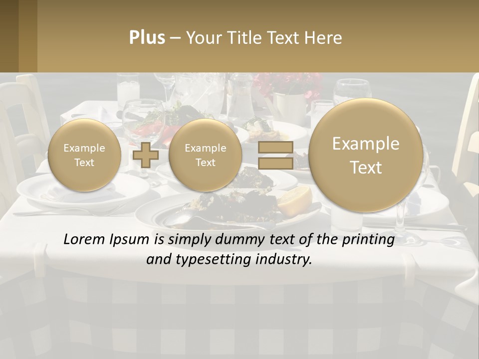 White Older Mother PowerPoint Template