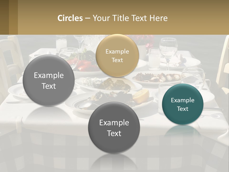 White Older Mother PowerPoint Template