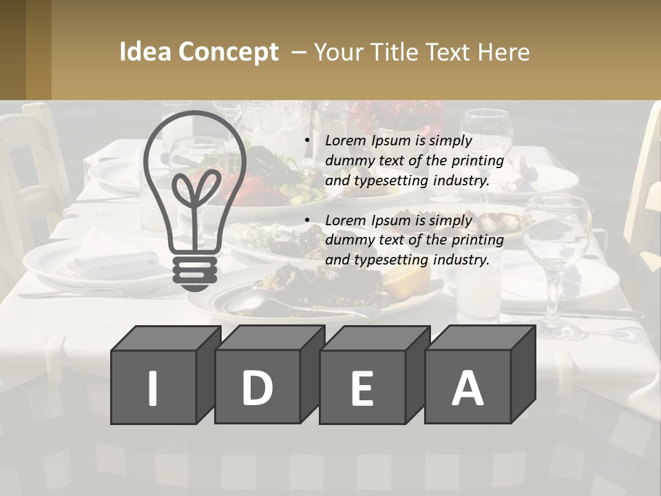 White Older Mother PowerPoint Template