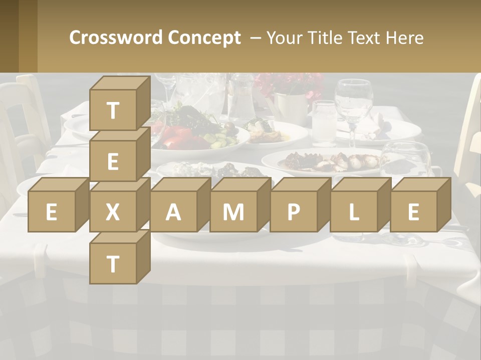 White Older Mother PowerPoint Template