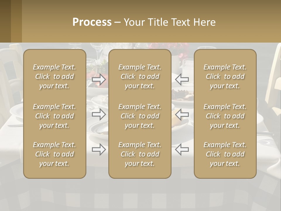 White Older Mother PowerPoint Template