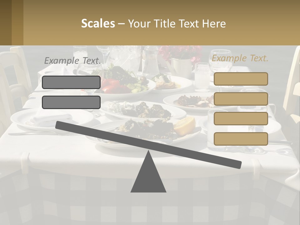 White Older Mother PowerPoint Template