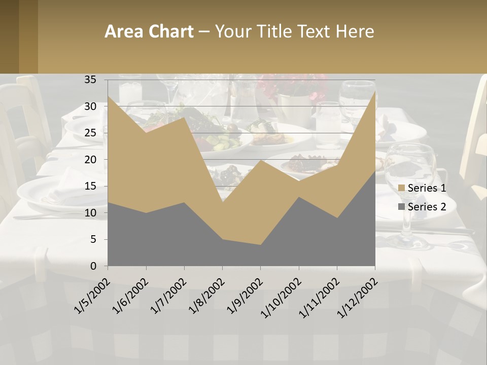 White Older Mother PowerPoint Template