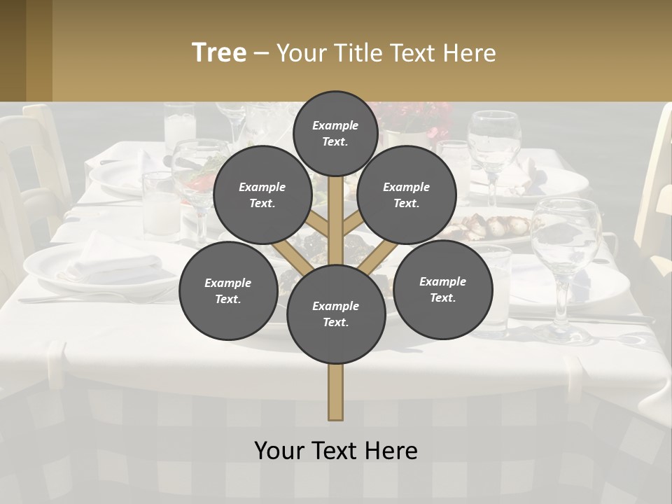 White Older Mother PowerPoint Template