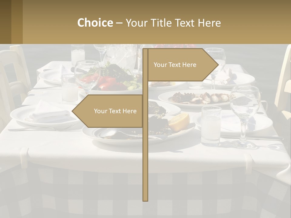 White Older Mother PowerPoint Template