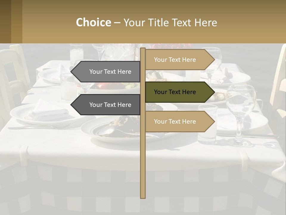 White Older Mother PowerPoint Template