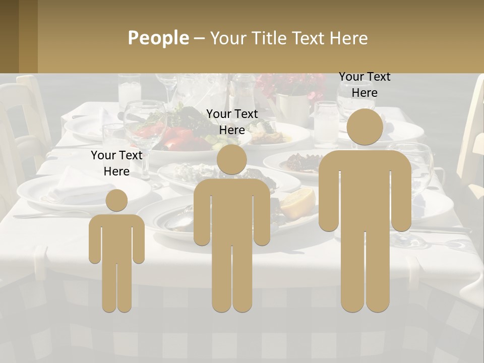 White Older Mother PowerPoint Template