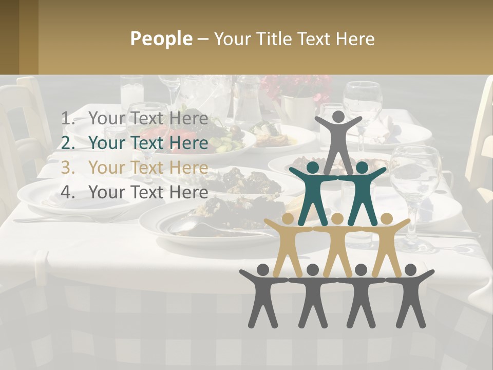 White Older Mother PowerPoint Template