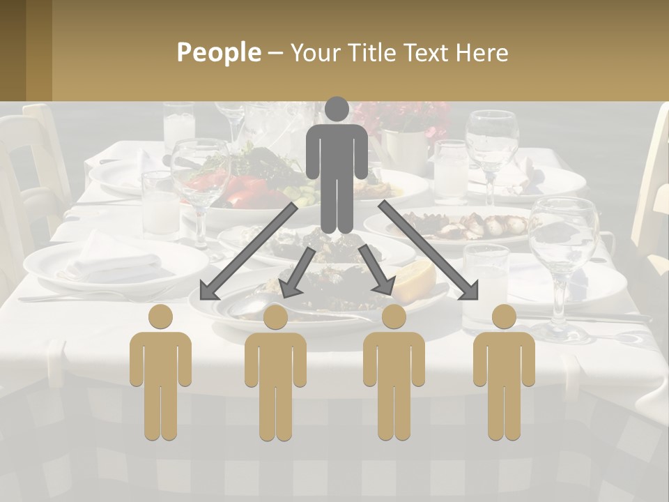 White Older Mother PowerPoint Template