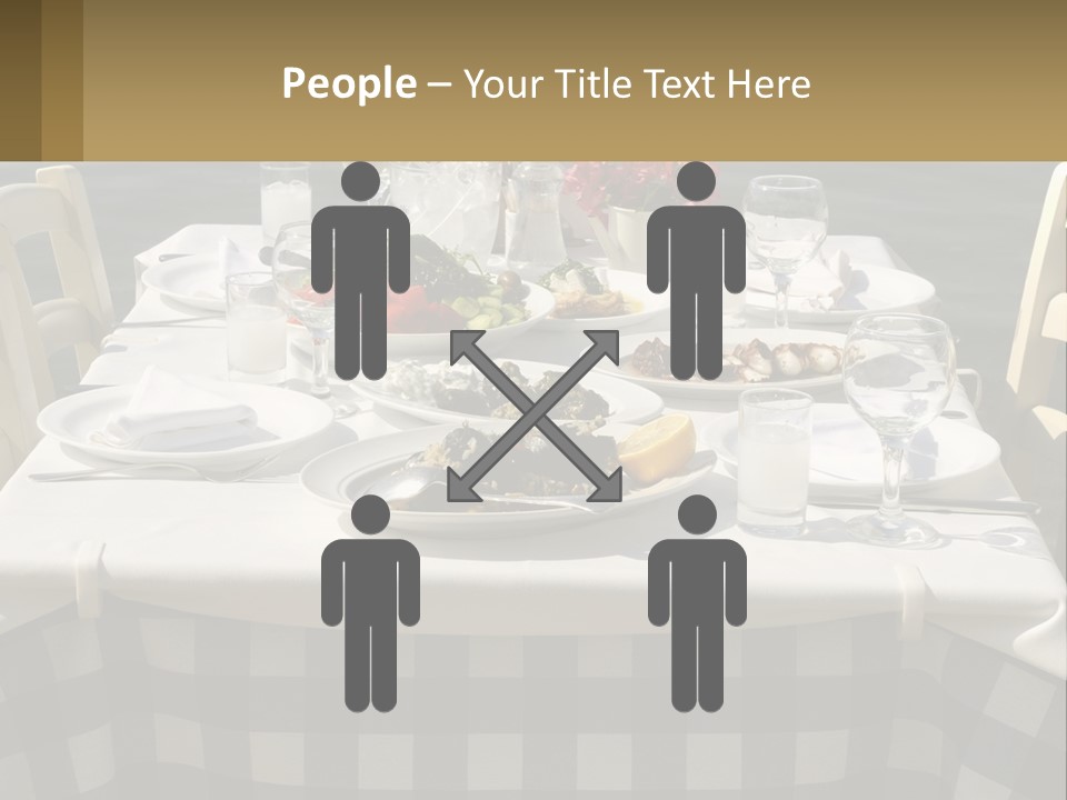 White Older Mother PowerPoint Template