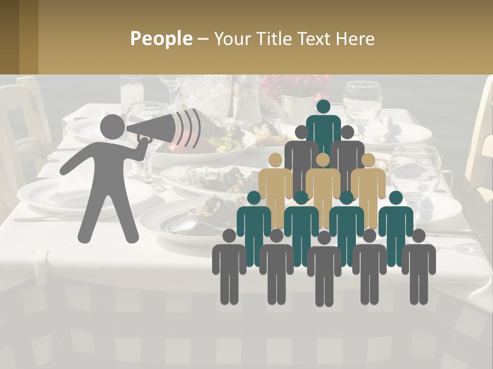 White Older Mother PowerPoint Template