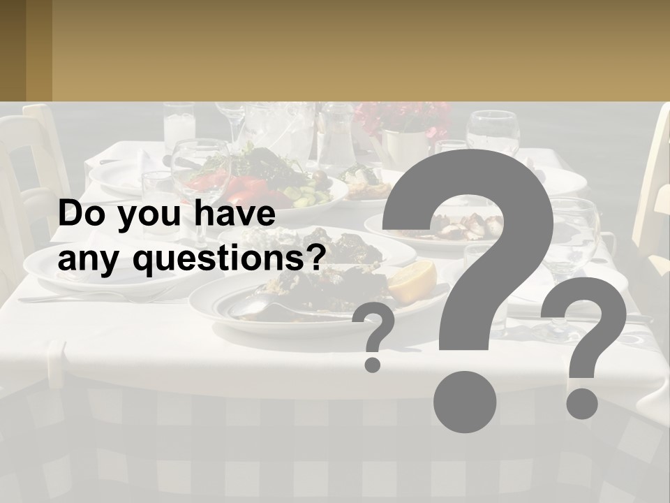 White Older Mother PowerPoint Template