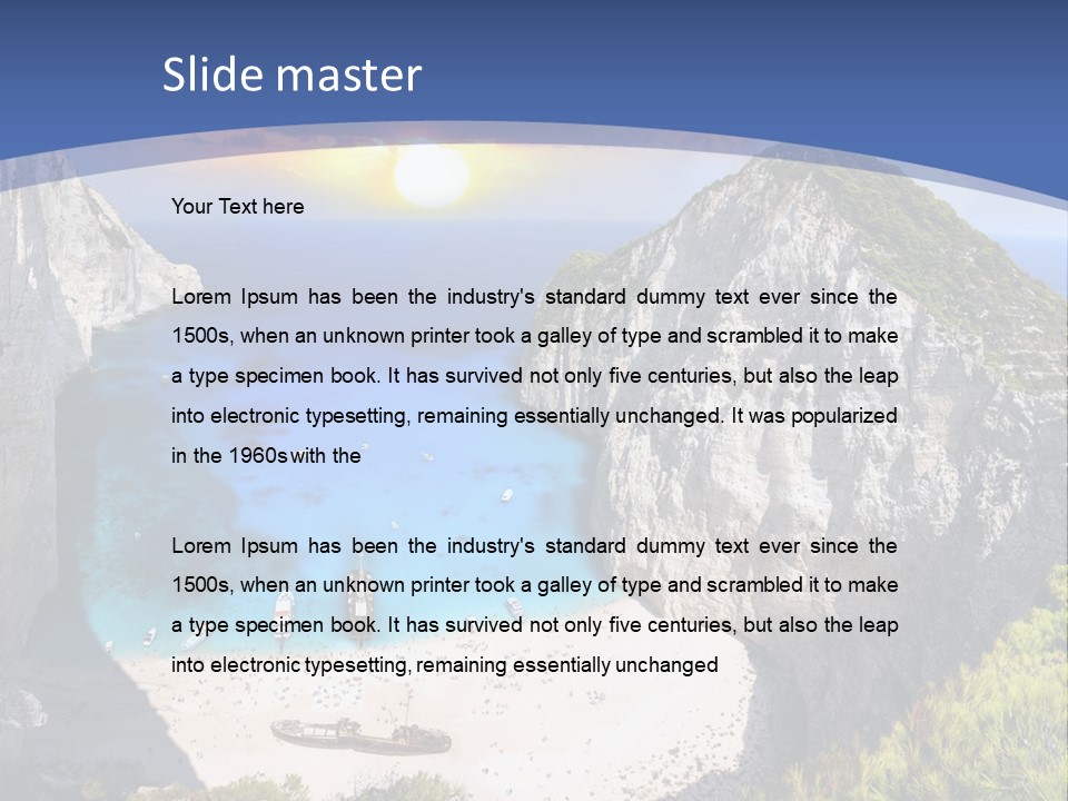 Daughter Sand Sad PowerPoint Template