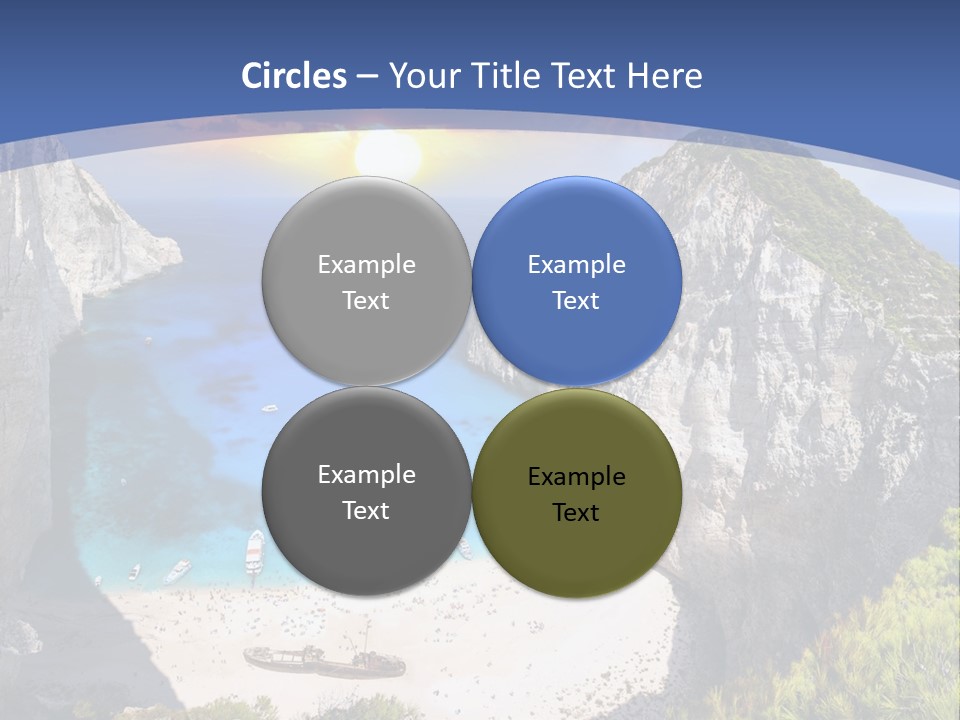 Daughter Sand Sad PowerPoint Template