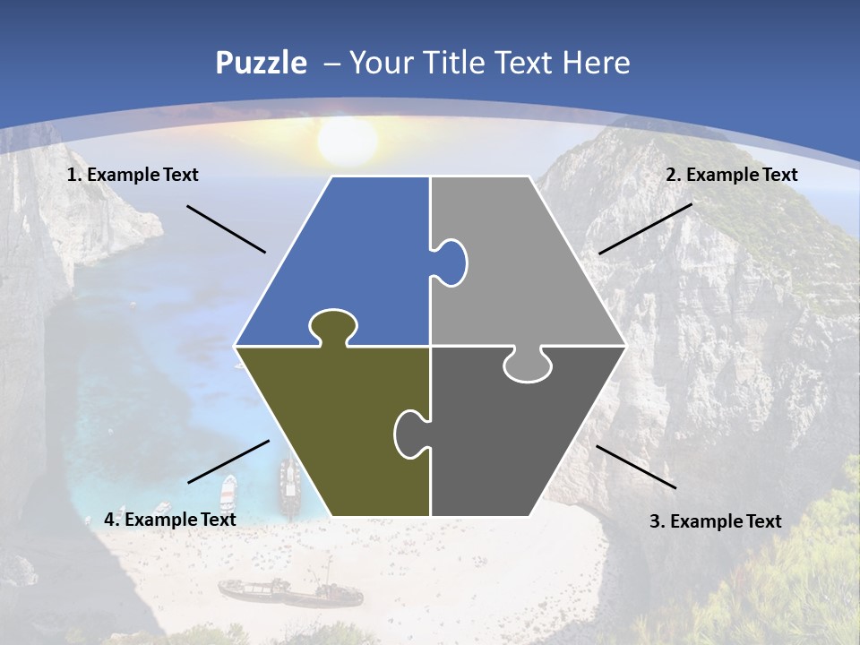 Daughter Sand Sad PowerPoint Template