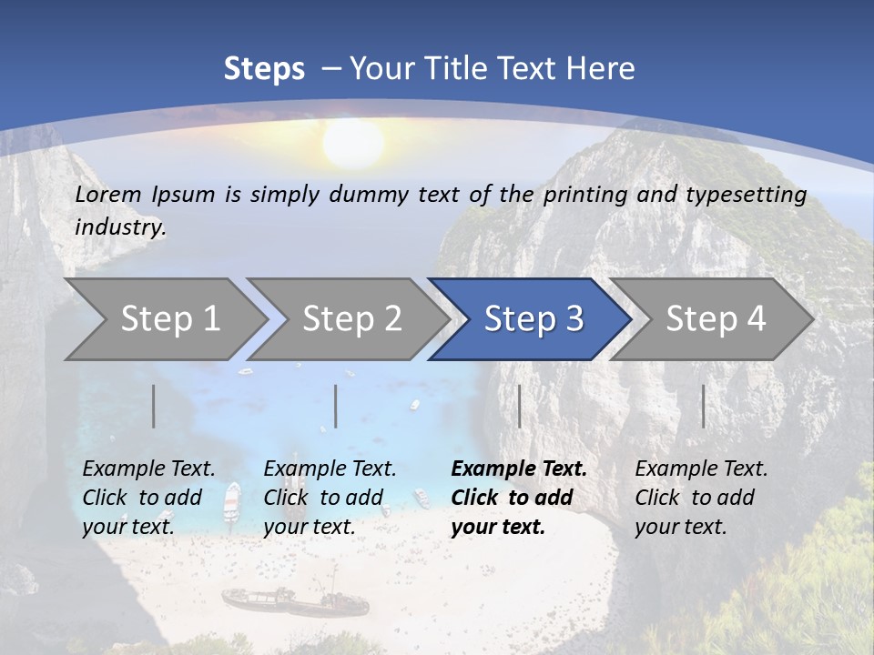 Daughter Sand Sad PowerPoint Template