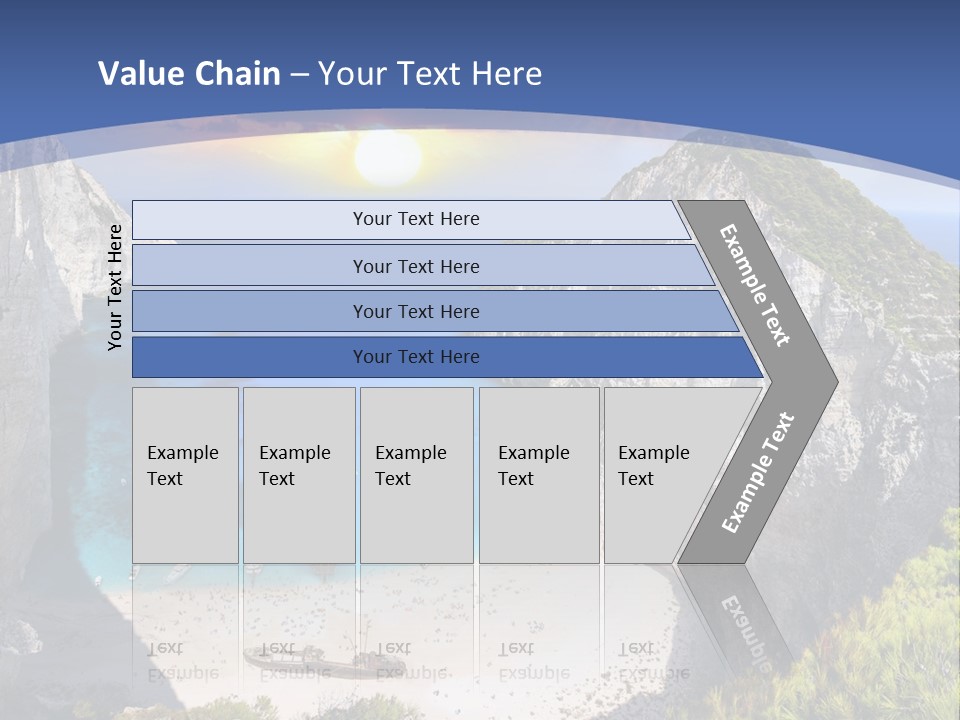 Daughter Sand Sad PowerPoint Template