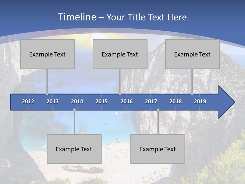 Daughter Sand Sad PowerPoint Template