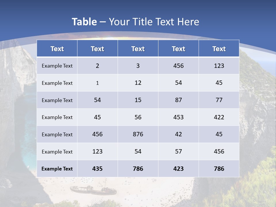 Daughter Sand Sad PowerPoint Template