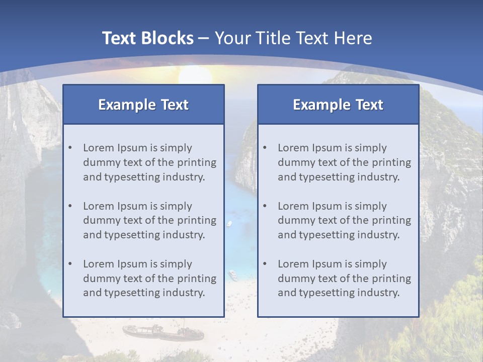 Daughter Sand Sad PowerPoint Template