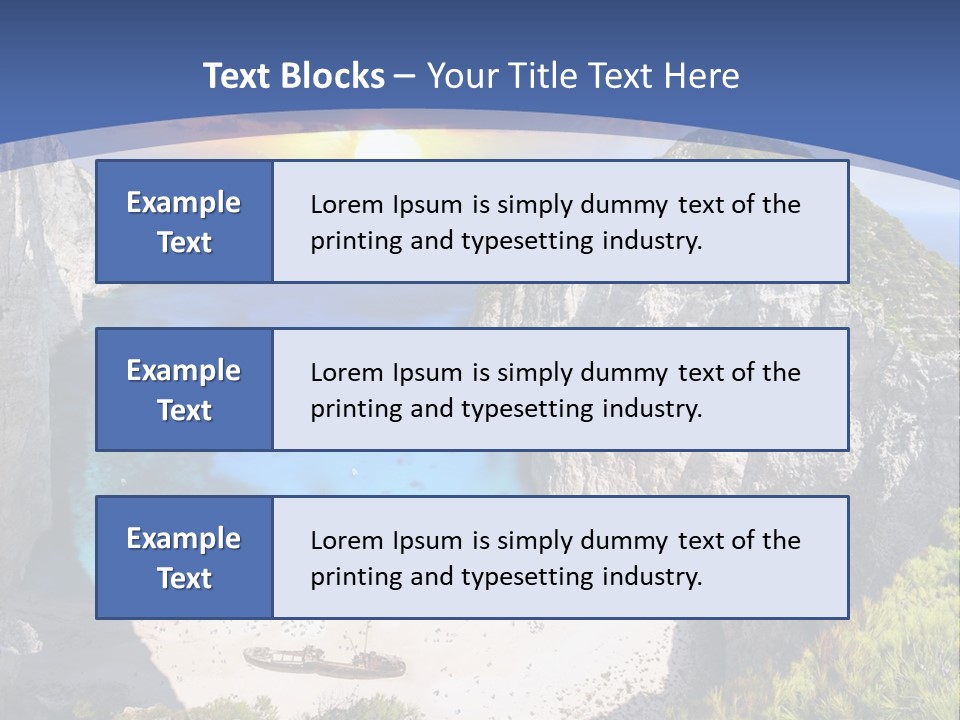 Daughter Sand Sad PowerPoint Template