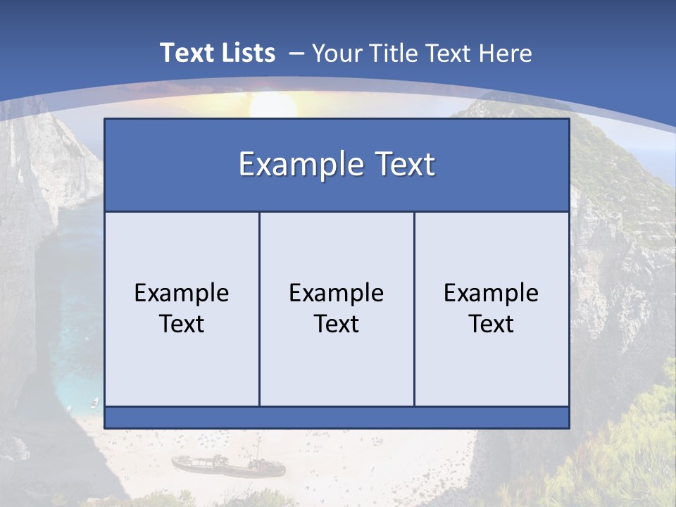 Daughter Sand Sad PowerPoint Template