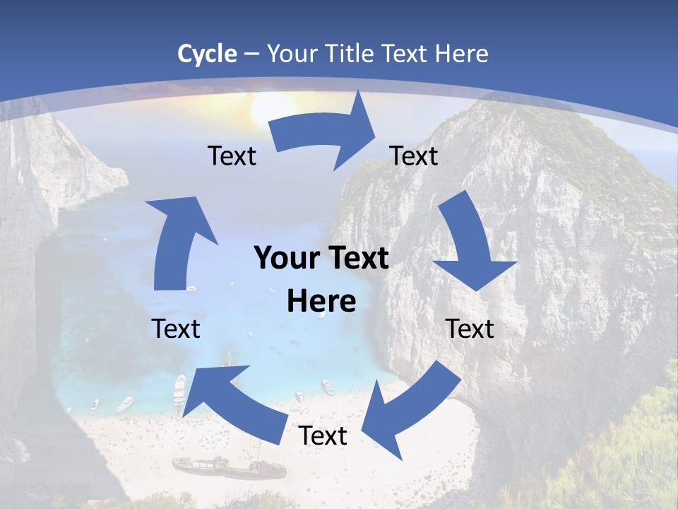 Daughter Sand Sad PowerPoint Template