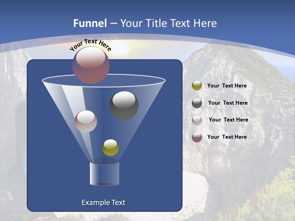 Daughter Sand Sad PowerPoint Template