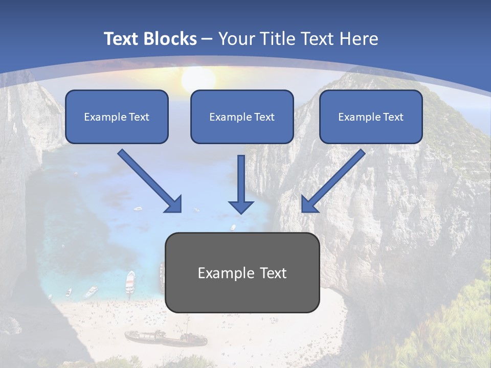 Daughter Sand Sad PowerPoint Template