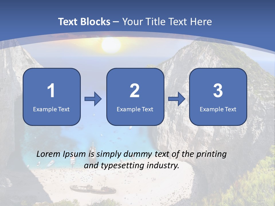 Daughter Sand Sad PowerPoint Template