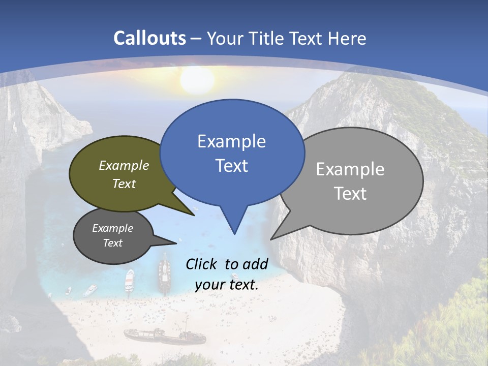 Daughter Sand Sad PowerPoint Template