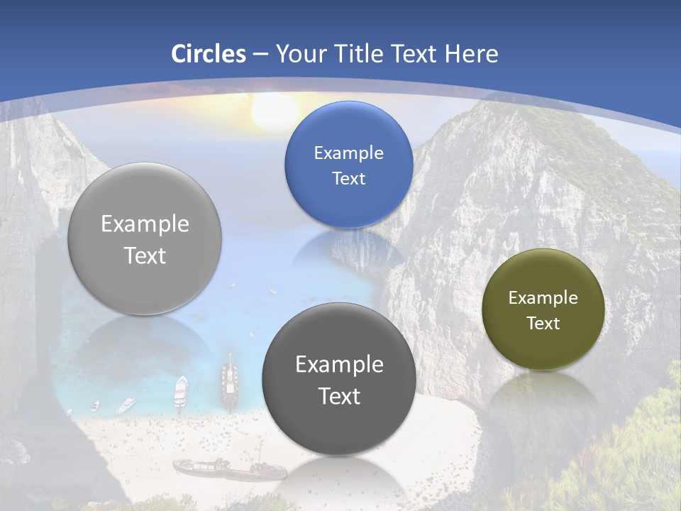 Daughter Sand Sad PowerPoint Template