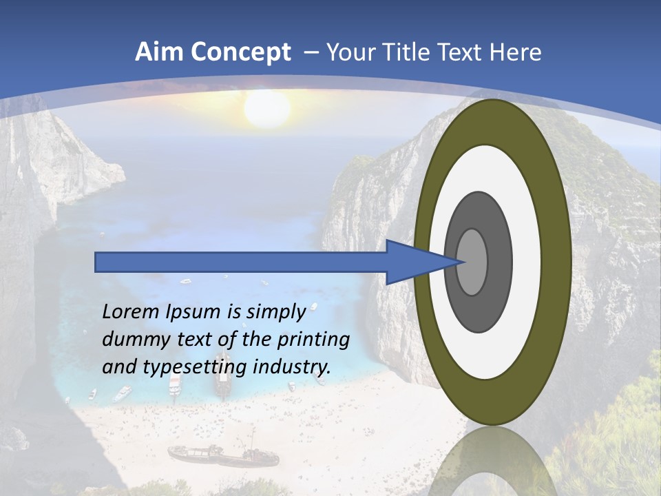 Daughter Sand Sad PowerPoint Template