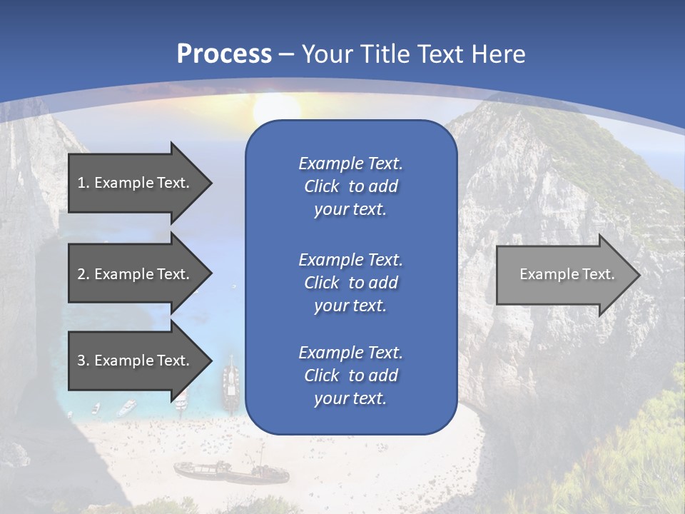 Daughter Sand Sad PowerPoint Template