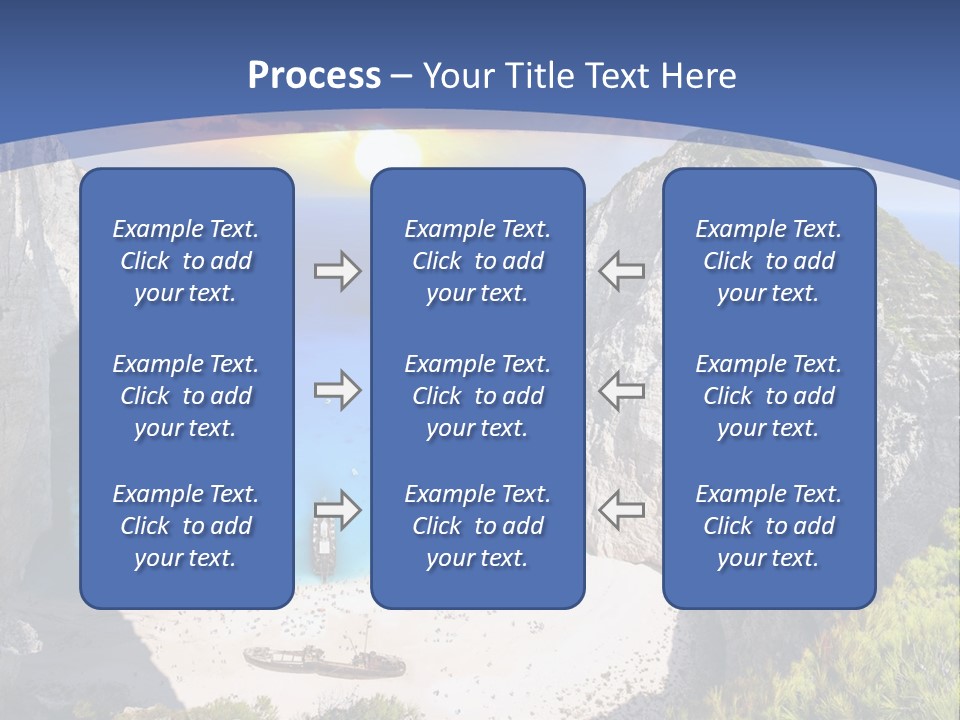 Daughter Sand Sad PowerPoint Template