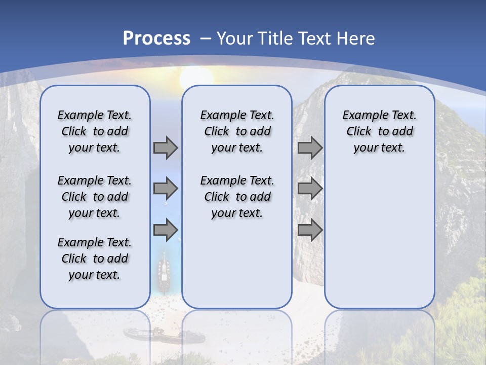 Daughter Sand Sad PowerPoint Template